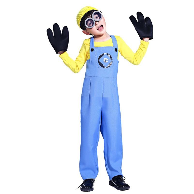 キッズコスプレ ミニオン ズボン カバーオール 子ども用 童話 発表会 コスチューム 衣装 仮装 ジュニア 可愛い かわいい 子ども服 男の子 女の子 Kc 0018 Bloommy 通販 Yahoo ショッピング