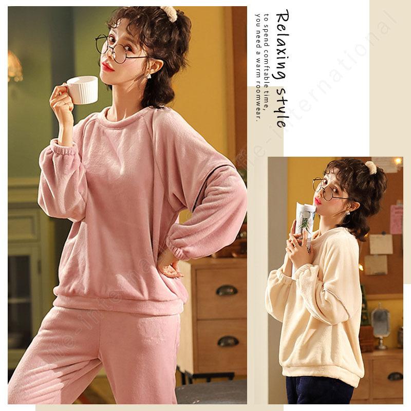 ルームウェア 上下セット 冬 パジャマ レディース 長袖 もこもこ ルームウェア レディース かわいい ルームウェア 秋冬 ボア ふわもこ あったかい Rw 00 Bloommy 通販 Yahoo ショッピング