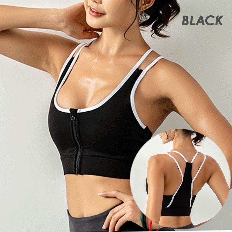 スポーツブラ スポブラ おしゃれ かわいい トップス フィットネス ホック付き ヨガ ヨガウェア ランニング レディース 下着 抗菌防臭 揺れない 初売り 揺れない