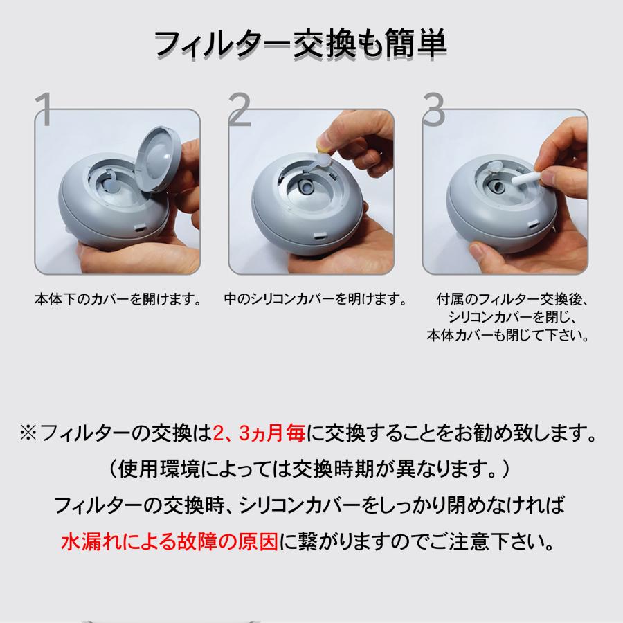 blue idee 加湿器 卓上 usb オフィス おしゃれ 給水芯なし 掃除 USB