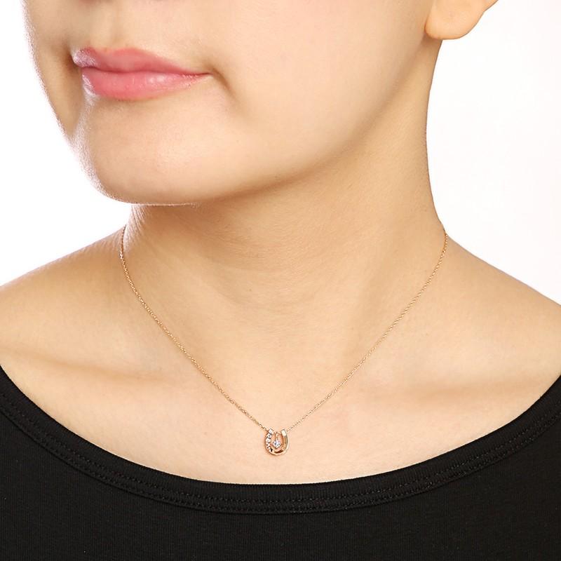 ESTELLE エステール ネックレス レディース 10金 K10 馬蹄