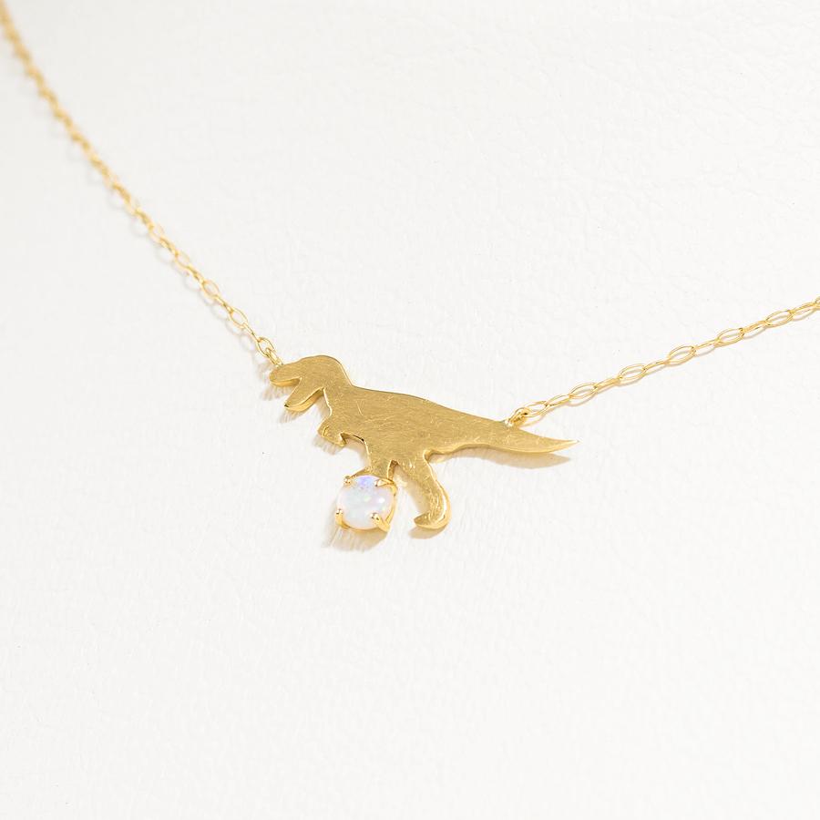 BLOOM ブルーム ネックレス レディース 10金 K10 ティラノサウルス