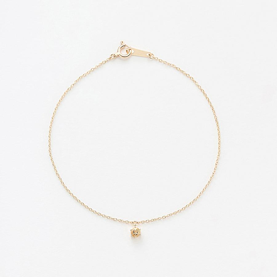 ESTELLE エステール ブレスレット レディース 10金 K10 シトリン 11月誕生石 WEB限定商品 イエローゴールド ジュエリー