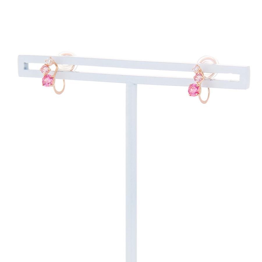 イヤリング レディース キュービックジルコニア K10 ピンクゴールド 10金 Bloom ブルーム クリスマス プレゼント 彼女 嫁 奥さん ご褒美 Bloom Online Store 通販 Paypayモール