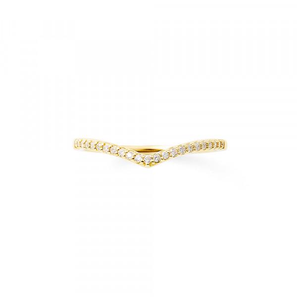 指輪 リング レディース イエローゴールド 18金 K18 18k ダイヤモンド Bloom ブルーム クリスマス プレゼント 彼女 奥さん ご褒美 Bloom Online Store 通販 Paypayモール