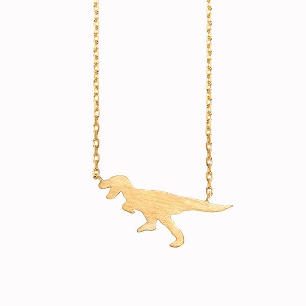 ネックレス レディース Store シルバー イエローゴールド ティラノサウルス プレゼント 恐竜 ブルーム プレゼント ご褒美 ご褒美 普段使い Bloom Online Store 通販
