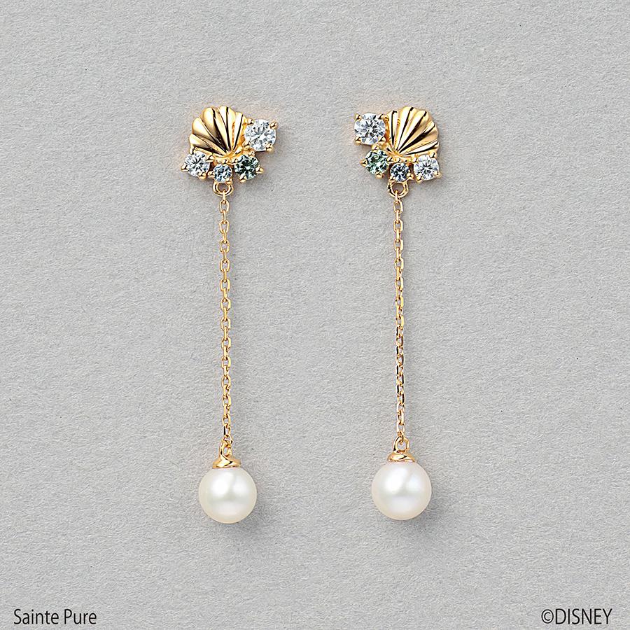 ピアス レディース シルバー ディズニー Disney リトル マーメイド パール 6月 誕生石 Bloom ブルーム プレゼント ギフト ご褒美 Bveyb003zr00 Bloom Online Store 通販 Yahoo ショッピング