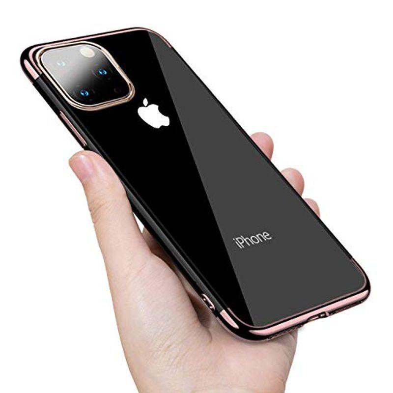 【​限​定​販​売​】 TPU 耐衝撃 クリア ケース 11pro iPhone 透明ケース 最軽量 指紋防止ファッション Qi充電対応 全面保護 衝撃吸収 薄型 iPhone用ケース