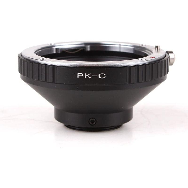 豪奢な豪奢な(バシュポ) Pixco レンズ アダプター Pentax K マウントレンズ- 16mm Cフィルムマウントカメラ対応 (Pentax-C  カメラアクセサリー