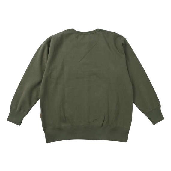 裏起毛 トレーナー サガラ ロゴ クルーネック スウェット KRIFF MAYER