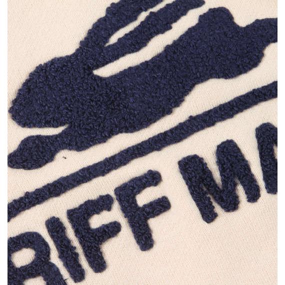 裏起毛 トレーナー サガラ ロゴ クルーネック スウェット KRIFF MAYER