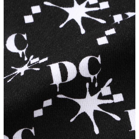 パーカー メンズ ジップ 綿100 ブラック 大きいサイズ 3L 4L 5L 6L