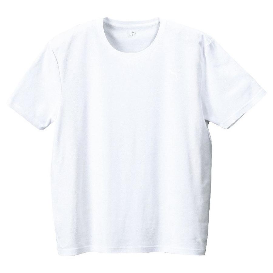 半袖Tシャツ メンズ 無地 吸水速乾 PUMA プーマ 大きいサイズ 無地 白 黒 紺　3L 4L 5L 6L 8L　｜bloomstore｜02