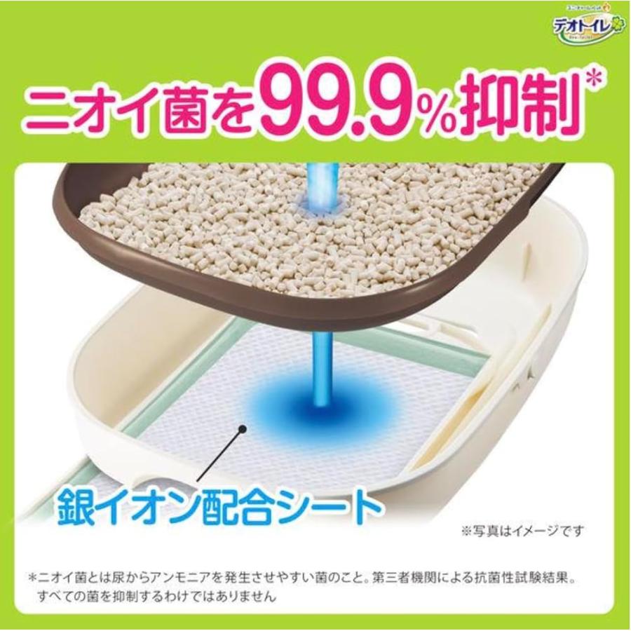 デオトイレ 消臭・抗菌シート 単品20枚 ユニチャームデオトイレ ペット