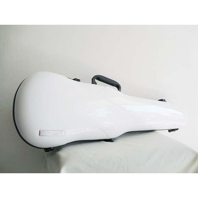 GEWA ゲバ / Idea air 1.7（1.7 shaped）White high gloss 艶ありタイプ 4/4サイズ用 バイオリン用ケース｜bloomz