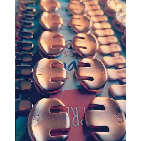 Made in SPAIN！正しい取り付け位置でウルフトーンを完全消去！！Wmutes / Wmutes Practice Pink Gold / ヴィオラ用ミュート 消音器 / ピンクゴールド