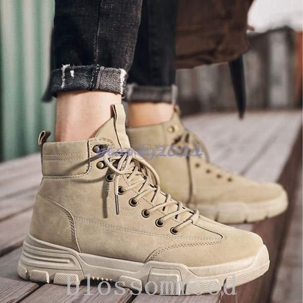 半額 ワークブーツメンズショートブーツトレッキングブーツカジュアルシューズマウンテンブーツ防滑軽量軽い歩きやすい Www Tonna Com