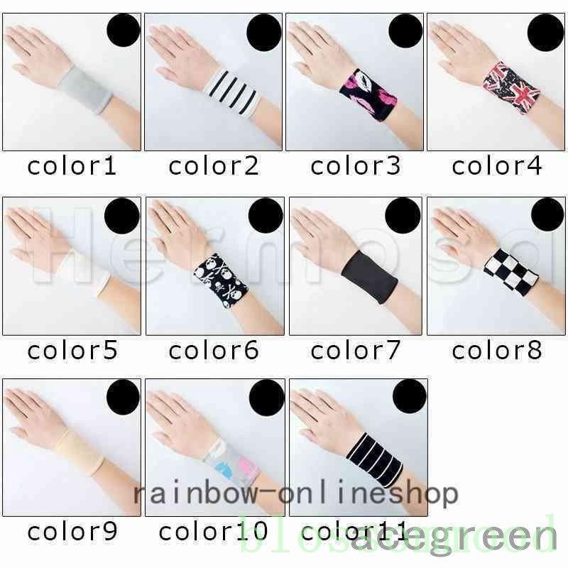 人気沸騰ブラドン リストバンドレディースメンズリストウォーマースポーツ薄手手首片側のみショート8cm1個運動男女兼用汗止めきれいめおしゃれ Globescoffers Com