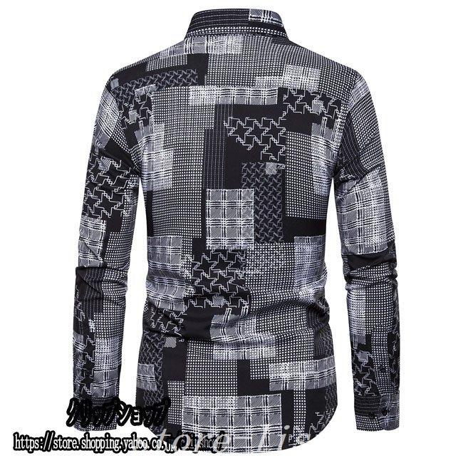 シャツ長袖カジュアルシャツメンズビジネスシャツメンズシャツ夏物春物メンズファッション 再入荷
