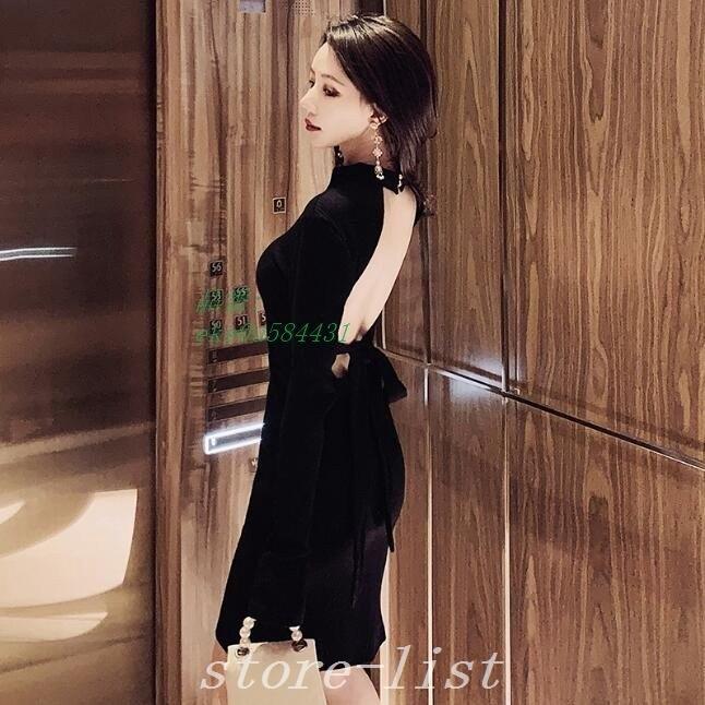 新作送料無料 パーティードレス キャバ 綺麗め イブニングドレス スリット 可愛い 安い フォーマル