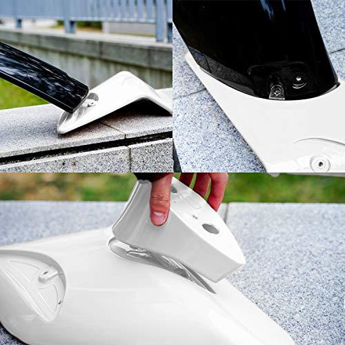 YUANZHENGホンダ シビック ハッチバック リアウィング リアスポイラー FK7 FK8 タイプR適用 リア アンダー スポイラー 201 プラチナホワイト パール FK8