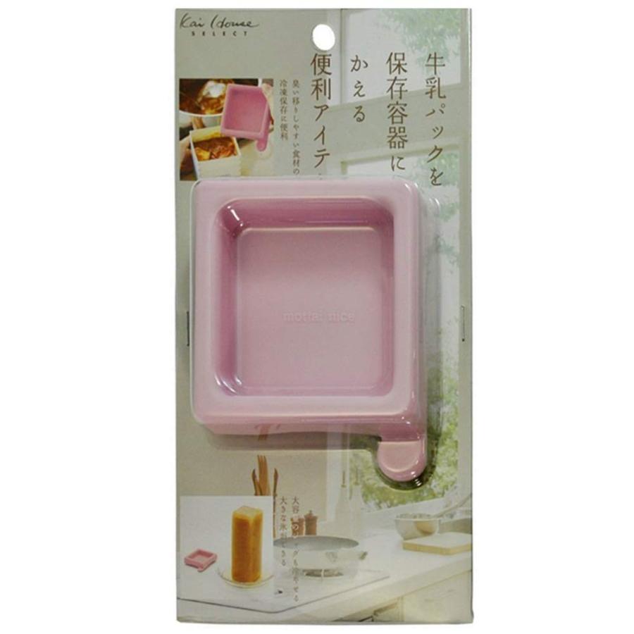 貝印 牛乳パックシリコン蓋 000dh7012 ピンク 送料無料 Dh7012 ブロッサムショップ 通販 Yahoo ショッピング