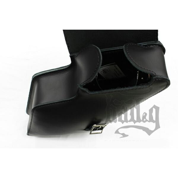 ハーレー 本革 右用 サドルバック スポーツスターダイナ サイドバック