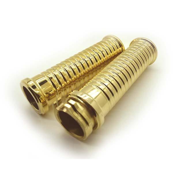 真鍮 BRASS ハンドル グリップ ハーレー ショベル パン ナックル