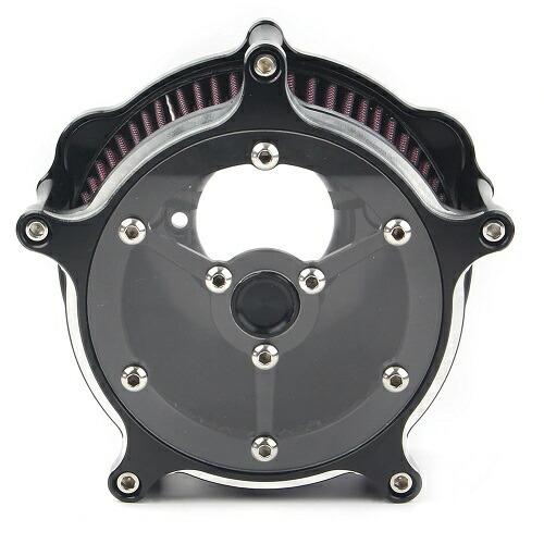 スケルトン エアクリーナー スポーツスター CNCアルミ xl883 xl1200 48 
