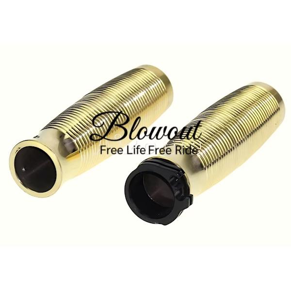 BLOWOUT 真鍮 BRASS ハンドル グリップ ハーレー ショベル パン