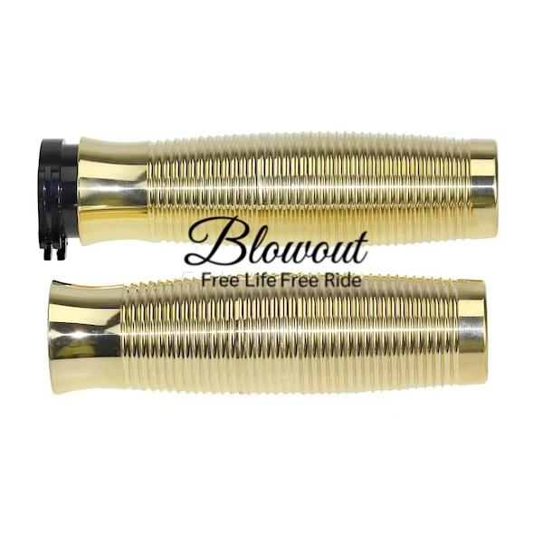BLOWOUT 真鍮 BRASS ハンドル グリップ ハーレー ショベル パン