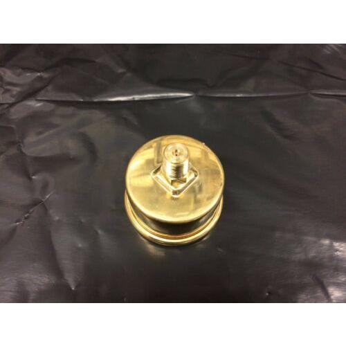 真鍮ブラス ロッカーボックスシャフト オイル圧力ゲージ ハーレー