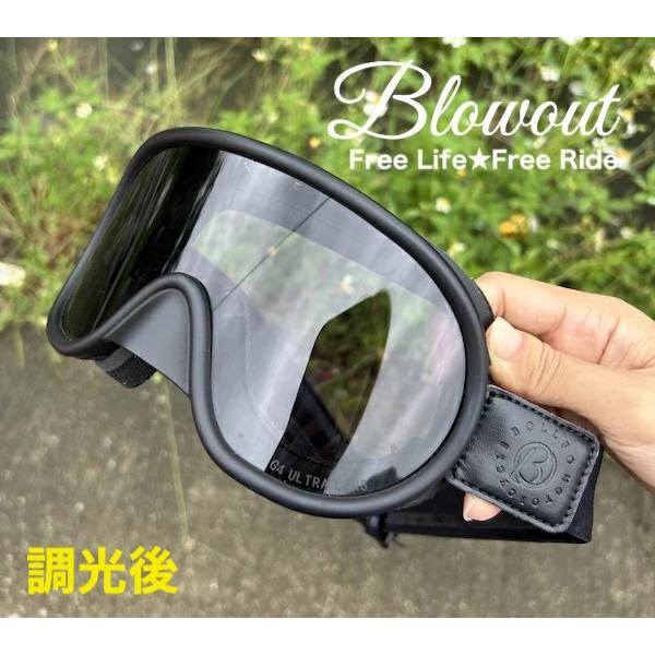 Blowout MTX 調光レンズ ゴーグル ヘルメット ビンテージ シールド