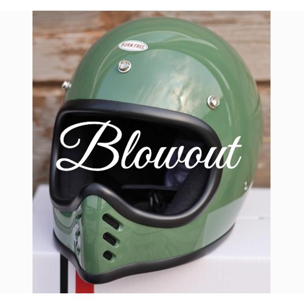 Bornfree MTX バイザー シールド付き ヘルメット Mini moto ビンテージ