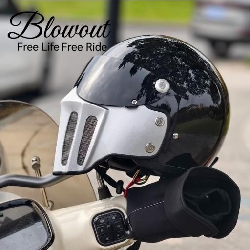 Blowout MADMASK ジェットヘルメット BELL 500-TX ハーレー チョッパー