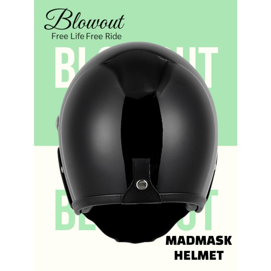 Blowout MADMASK ジェットヘルメット BELL 500-TX ハーレー チョッパー