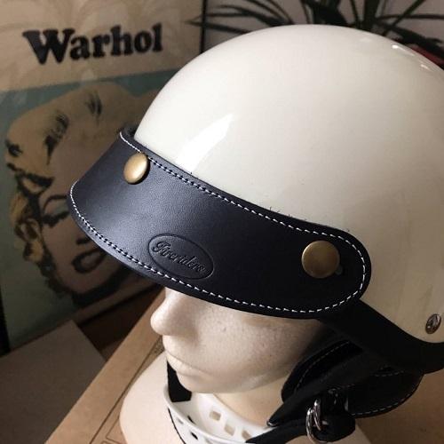 本革 500TX ショーティー ヘルメット レザーバイザー ビンテージ 本革 500TX ショーティー ヘルメット レザーバイザー ビンテージ
