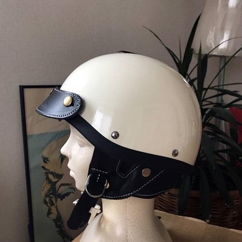 本革 500TX ショーティー ヘルメット レザーバイザー ビンテージ 本革 500TX ショーティー ヘルメット レザーバイザー ビンテージ