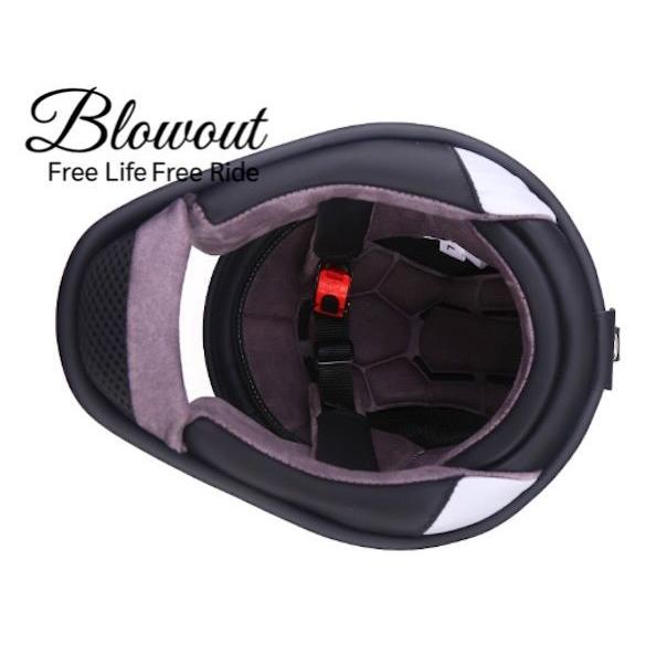 Blowout ゴールド フレイムス ヘルメット MTX フルフェイス ジェット