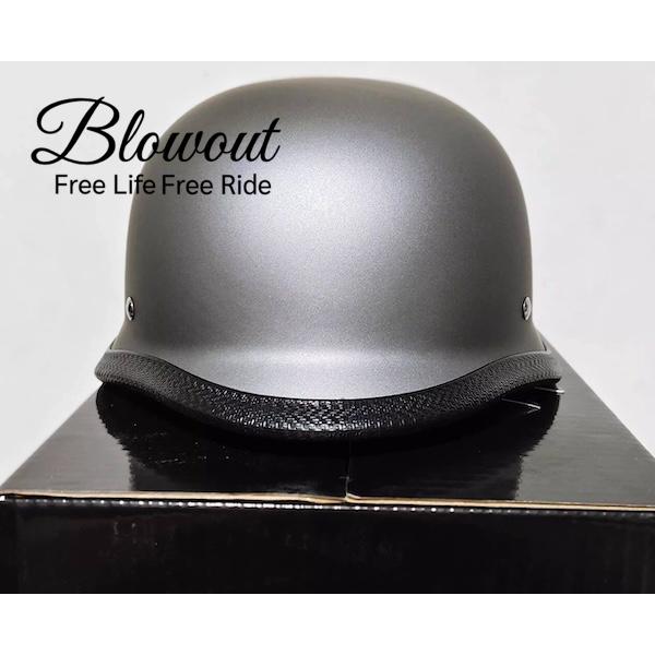 公道使用不可 Blowout ジャーマンヘルメット 各種カラーあり スモール
