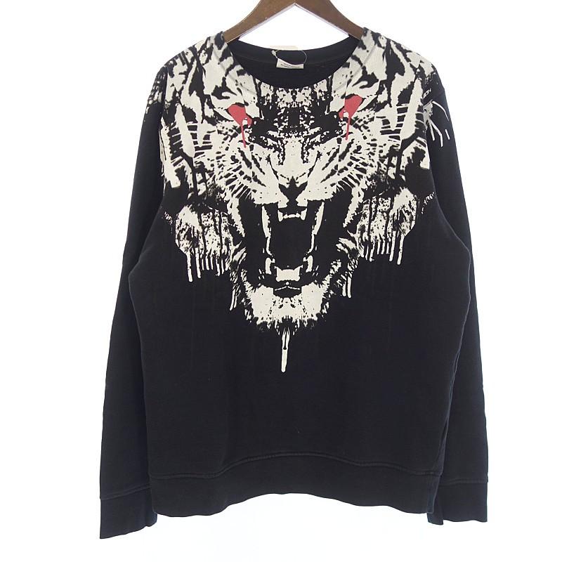 マルセロバーロン/MARCELO BURLON 虎　タイガー　プリント　裏起毛　トレーナー　スウェット 32A20 サイズ メンズM ブラック  ランクB 103 (中古) :1067396438458:BLOWZ Yショッピングストア - 通販 - Yahoo!ショッピング
