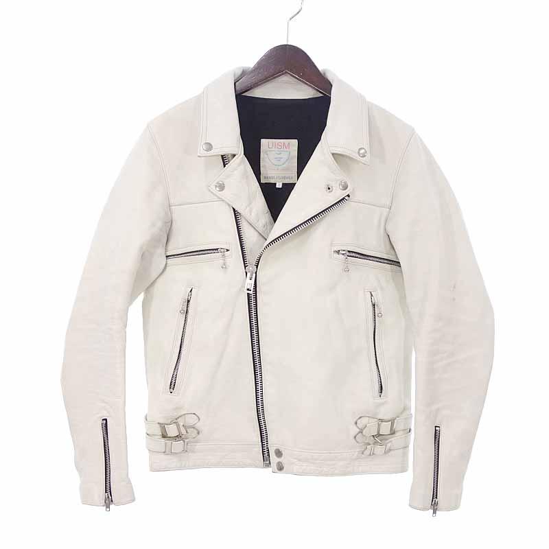 ホワイト M95 中古 カウレザー 71f サイズ サイズ ジャケット ランクc ジャケット 101 ファッション 14ss Cover ライダース ダブル メンズ1 Blowz Yショッピングストア ブルゾン アンダーカバー Under