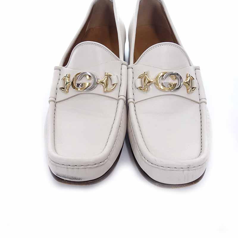 グッチ Gucci 19aw インターロッキングg ホースビット レザー ローファー 42f サイズ メンズuk9 クリーム ランクc 102 中古 Blowz Yショッピングストア 通販 Yahoo ショッピング