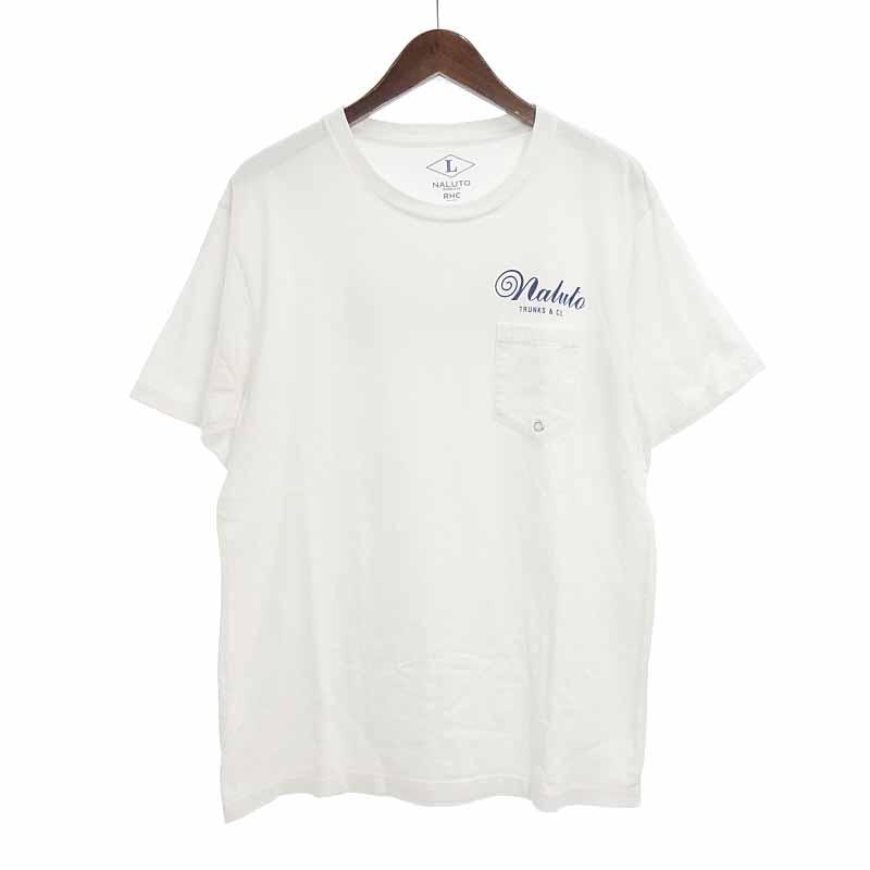 ロンハーマン Rhc 16ss 千駄ヶ谷r 別注 Naluto Trunks プリント Tシャツ 01g サイズ メンズl ホワイト ランクb 102 中古 Blowz Yショッピングストア 通販 Yahoo ショッピング