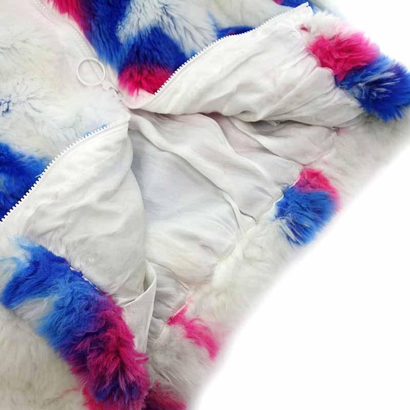 OFF-WHITE 19AW Fake Fur Zip Anorak 