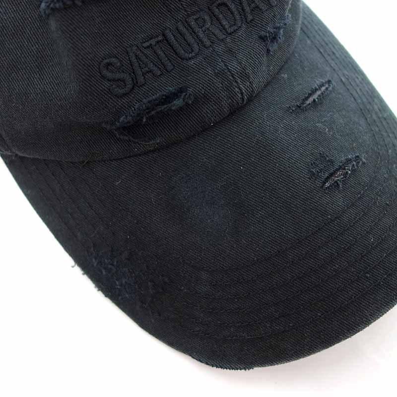 VETEMENTS X REEBOK SATURDAY ダメージ加工 キャップ VETEMENTS X REEBOK SATURDAY ダメージ加工 キャップ - メルカリ