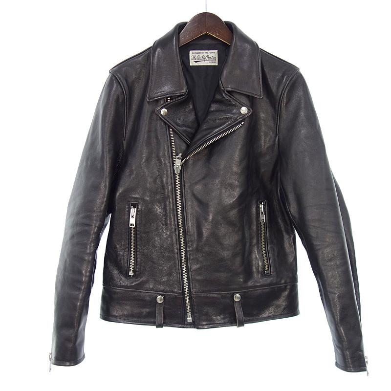 ワコマリア レザージャケットダブル