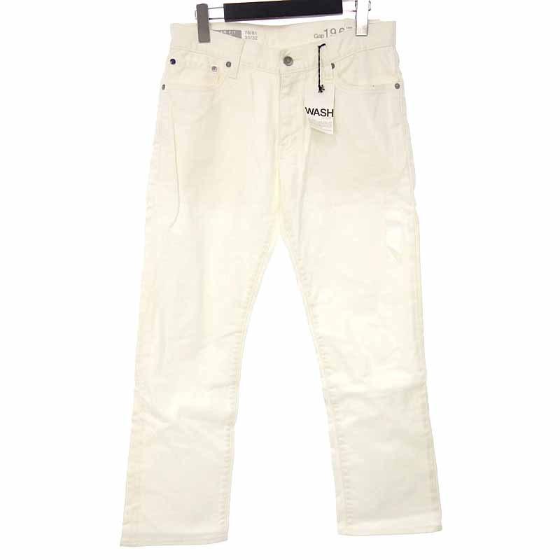 ギャップ Gap 製品染め ホワイト レギュラーフィット デニムパンツ 61d22 サイズ メンズ30 32 ホワイト ランクb 中古 Blowz Yショッピングストア 通販 Yahoo ショッピング