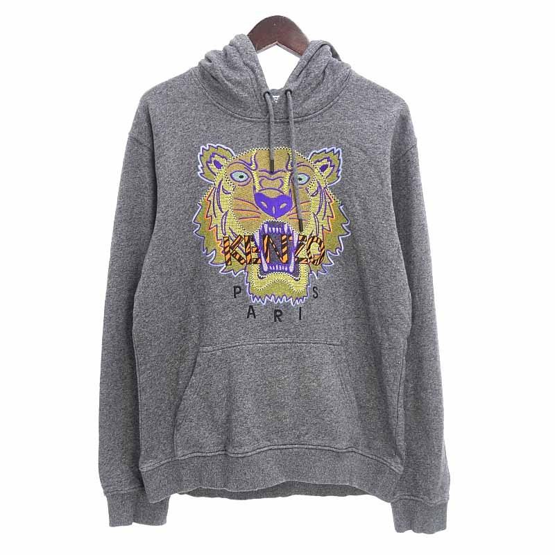 ケンゾー/KENZO 虎 タイガー 刺繍 エンブロイダリー 裏毛スウェット