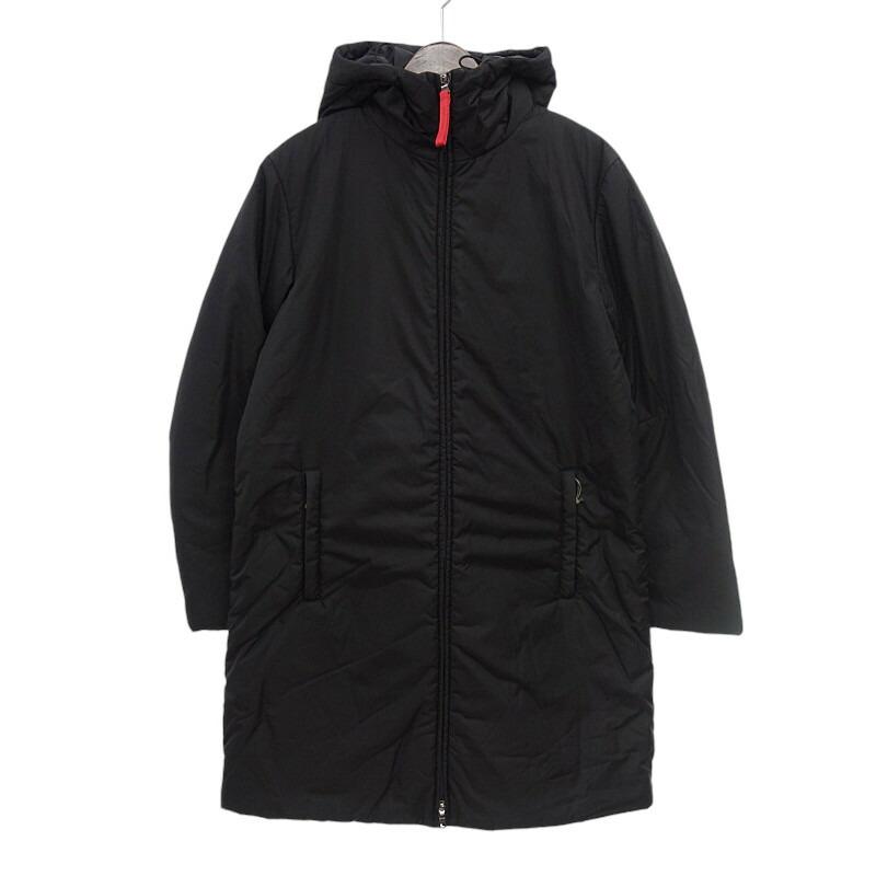 プラダ/PRADA SPORTS サーモア ダウン コート ブラック サイズ 